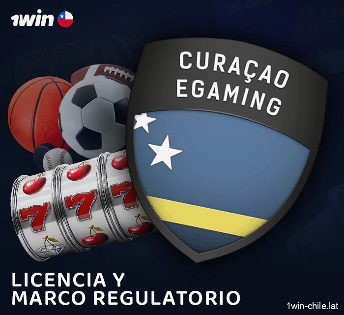 Licencia del sitio web 1Win Chile: licencia de Curazao