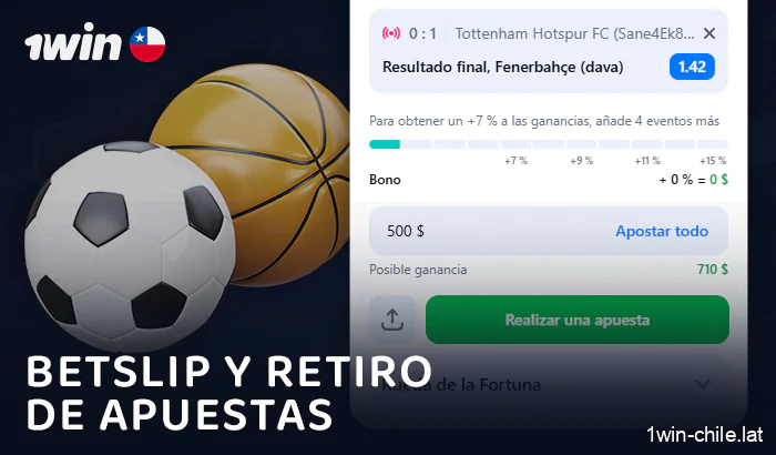 Cómo funciona el cupón de apuestas en la casa de apuestas 1Win