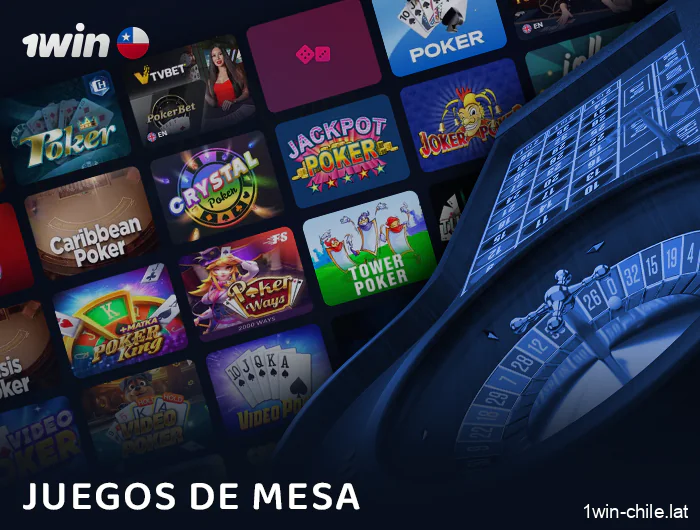 Los mejores juegos de mesa en el casino online 1Win