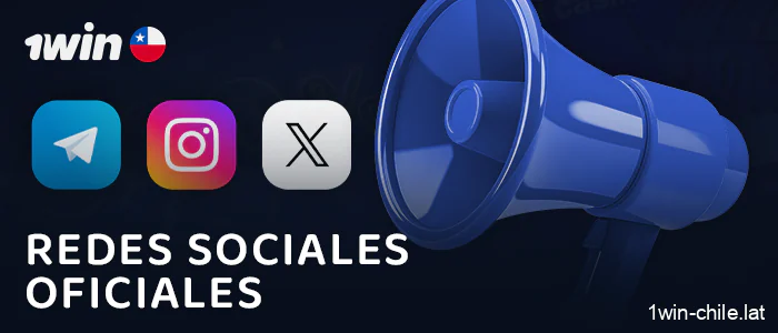 Redes sociales 1win para comunicarse